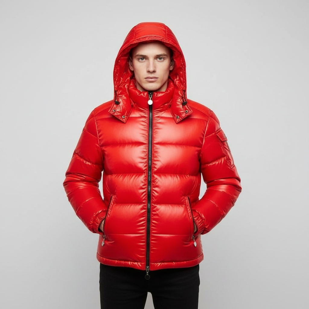 KAJ – Herre vinterjakke med hætte