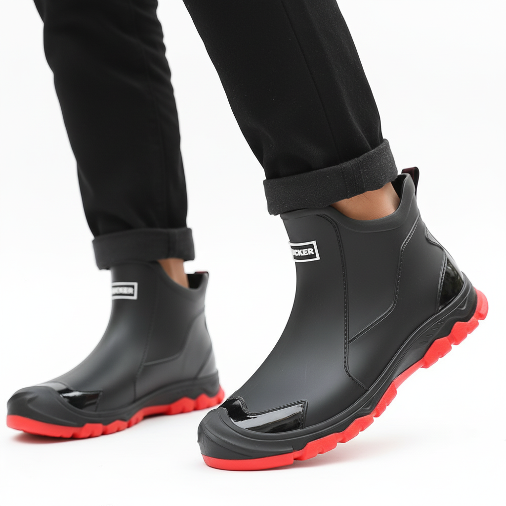 Vandtætte Ankelstøvler | Skridsikre & Ideelle som Regnstøvler
