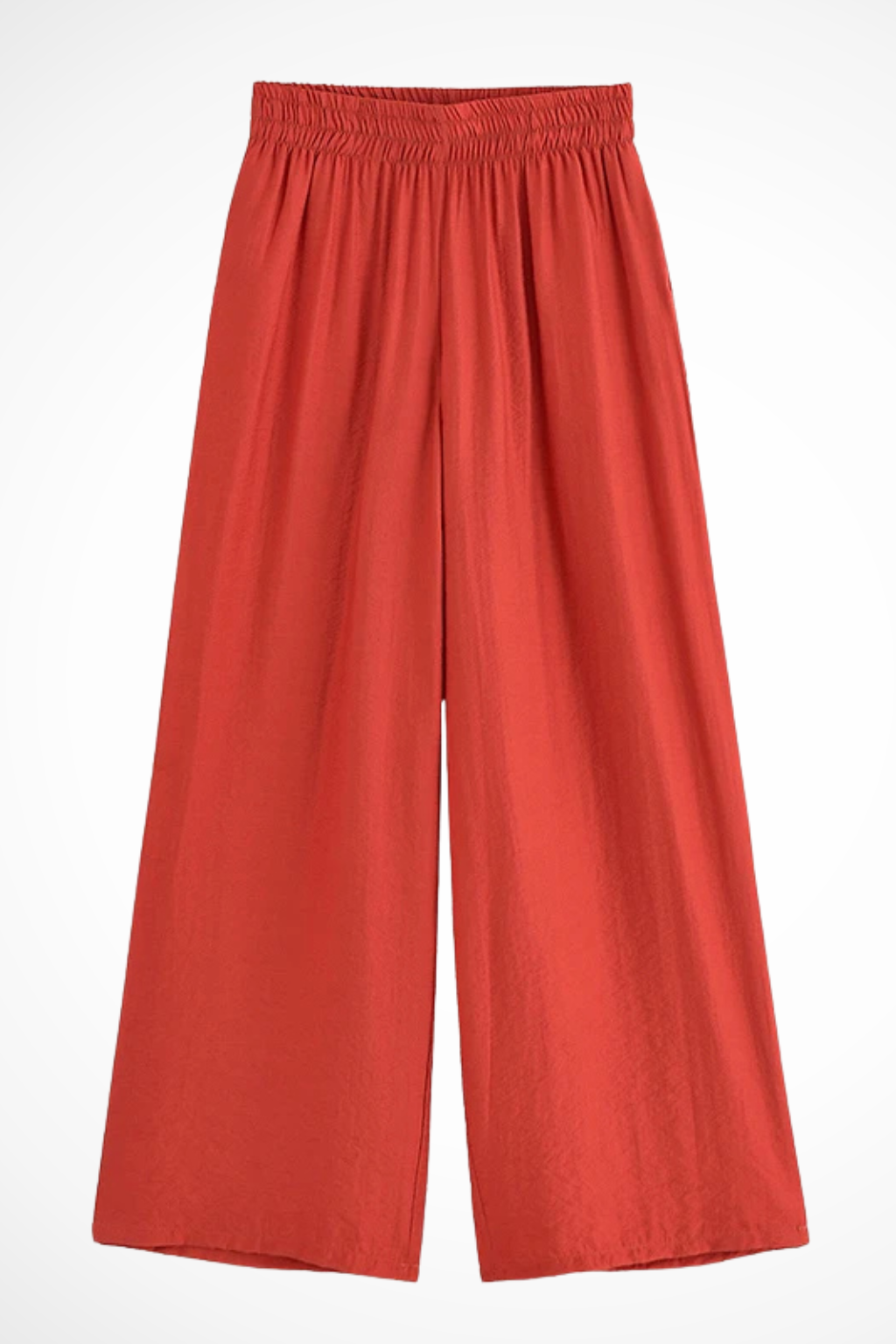 Tie-Front Sæt – Afslappet Skjorte & Wide Leg Bukser
