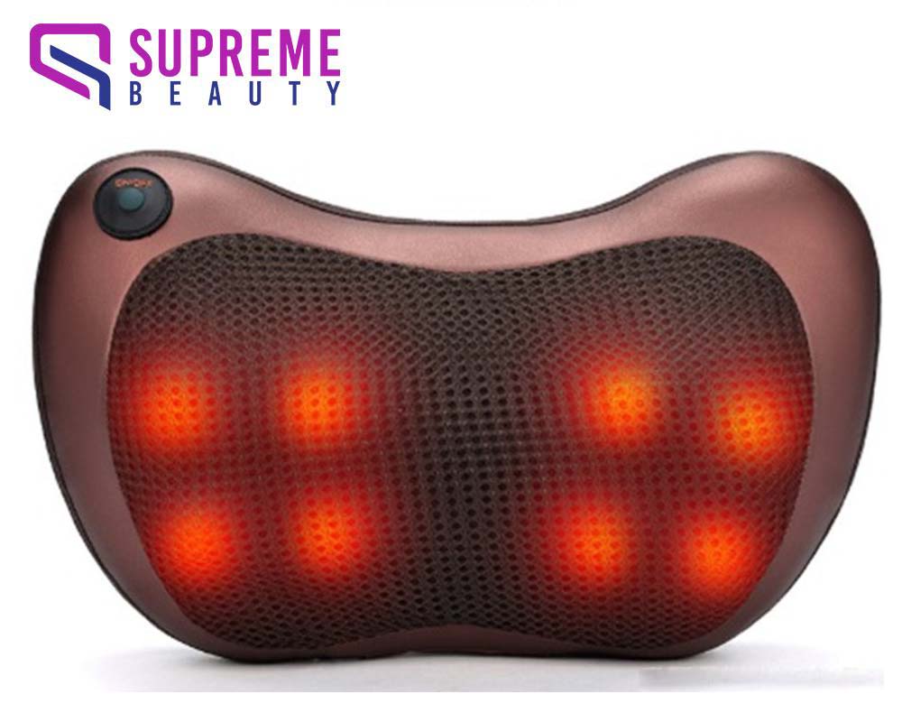 ThermoRelax Pro: Cuscino Massaggiante Shiatsu Portatile con Massaggio Profondo