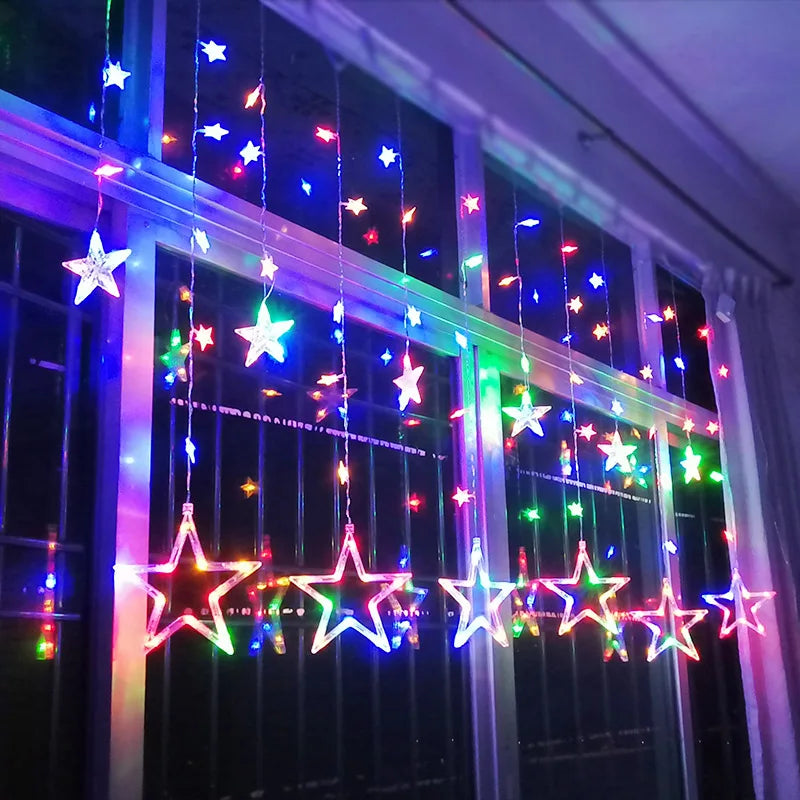 StarryGlow LED Lyskæde med Stjerner