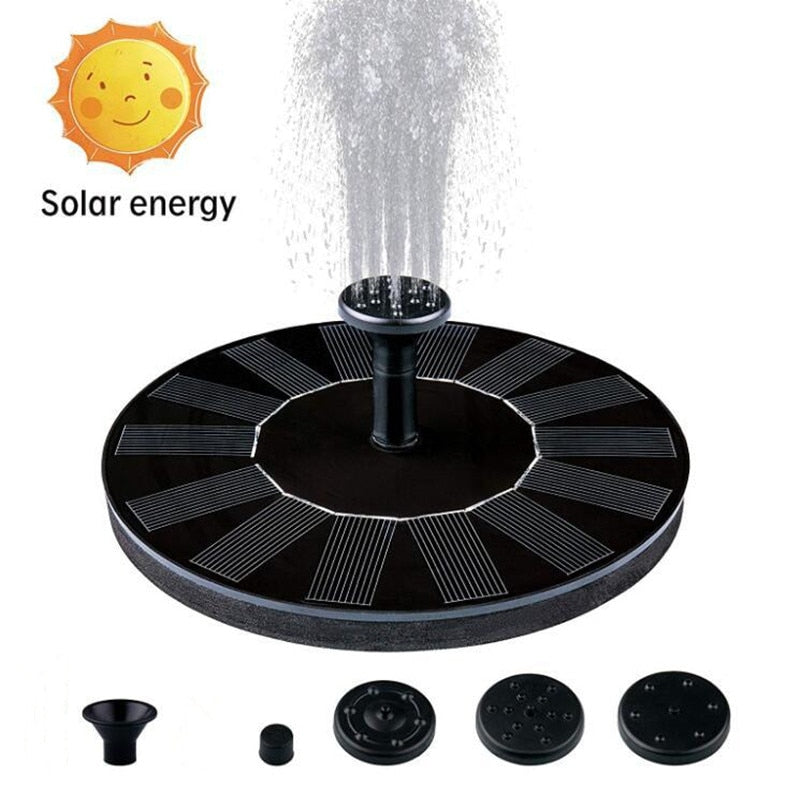 Zenn Solenergi Vandfontæne | En Elegant Haveudsmykning