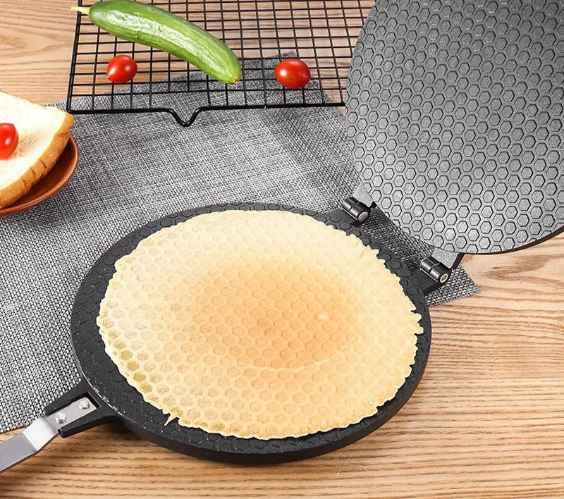 Piastra per waffle con forma | Prepara deliziosi waffle e omelette rapidamente