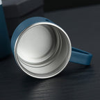 Transportabel Isoleret Termokande – Holder Temperaturen i 12 Timer med Kop-Låg