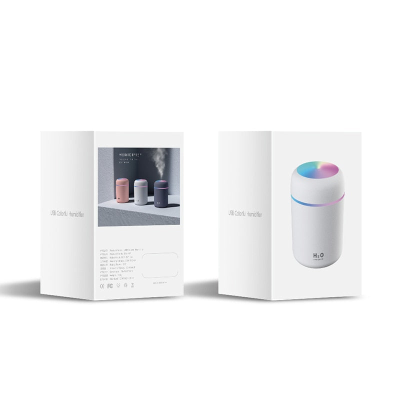 Purificatore d'aria H2O | Con illuminazione d'ambiente colorata