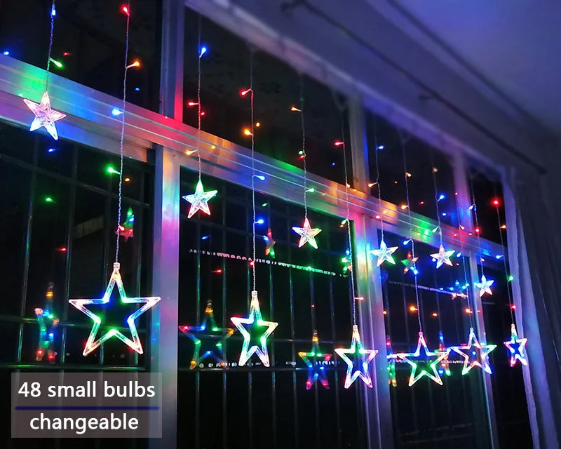 StarryGlow LED Lyskæde med Stjerner