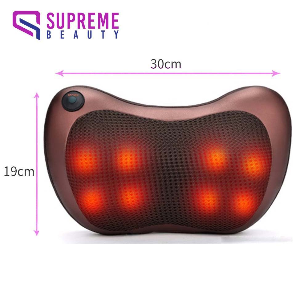 ThermoRelax Pro: Cuscino Massaggiante Shiatsu Portatile con Massaggio Profondo