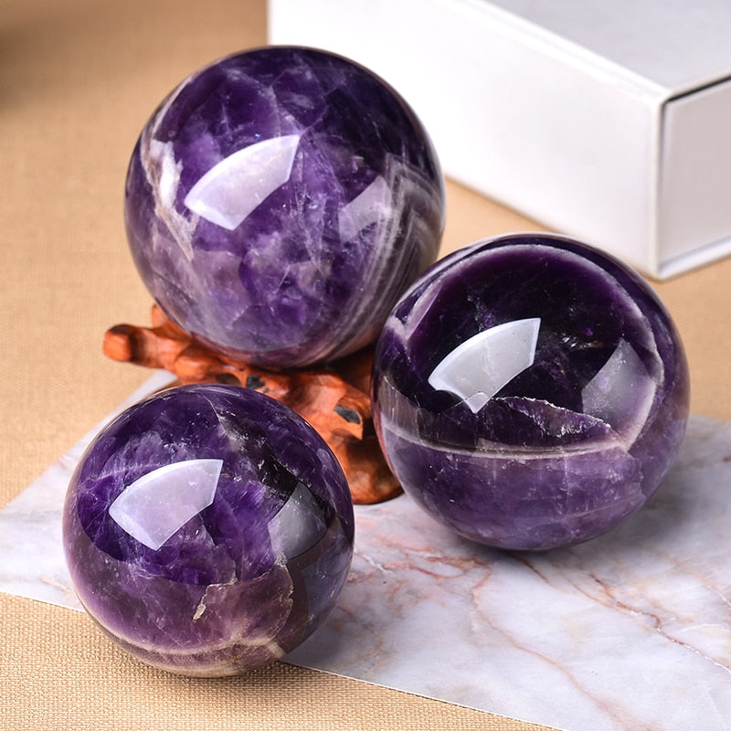 Sfera di Ametista Naturale ANFINITE