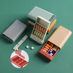 Porta Integratori ANFINITE – Organizer Compatto per Integratori e Farmaci