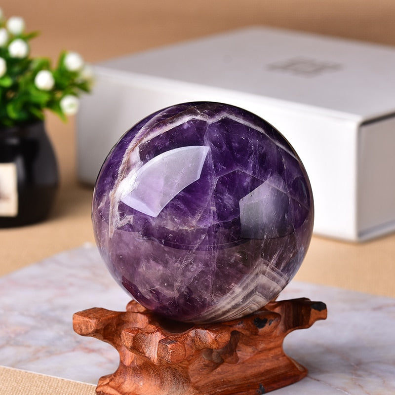 Sfera di Ametista Naturale ANFINITE
