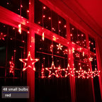 StarryGlow LED Stringa di Luci con Stelle