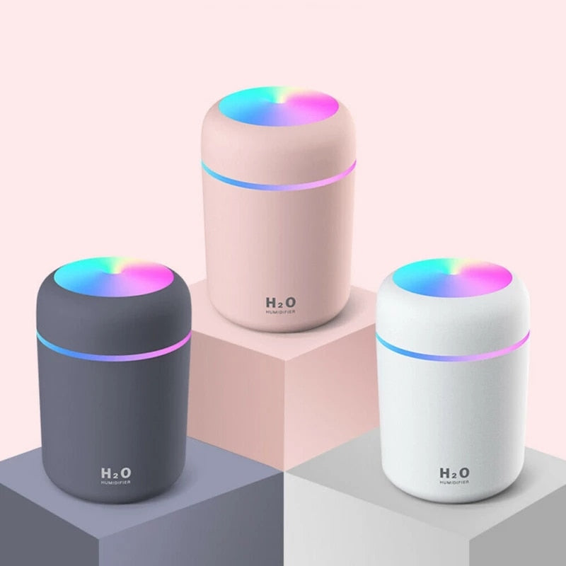 Purificatore d'aria H2O | Con illuminazione d'ambiente colorata