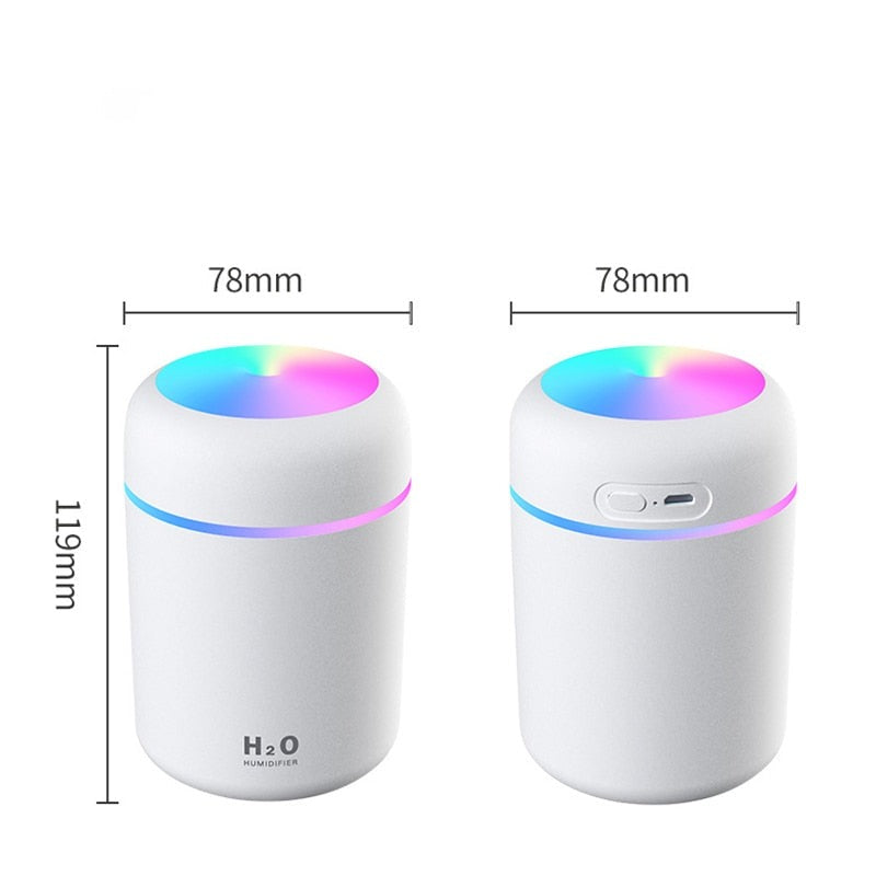 Purificatore d'aria H2O | Con illuminazione d'ambiente colorata