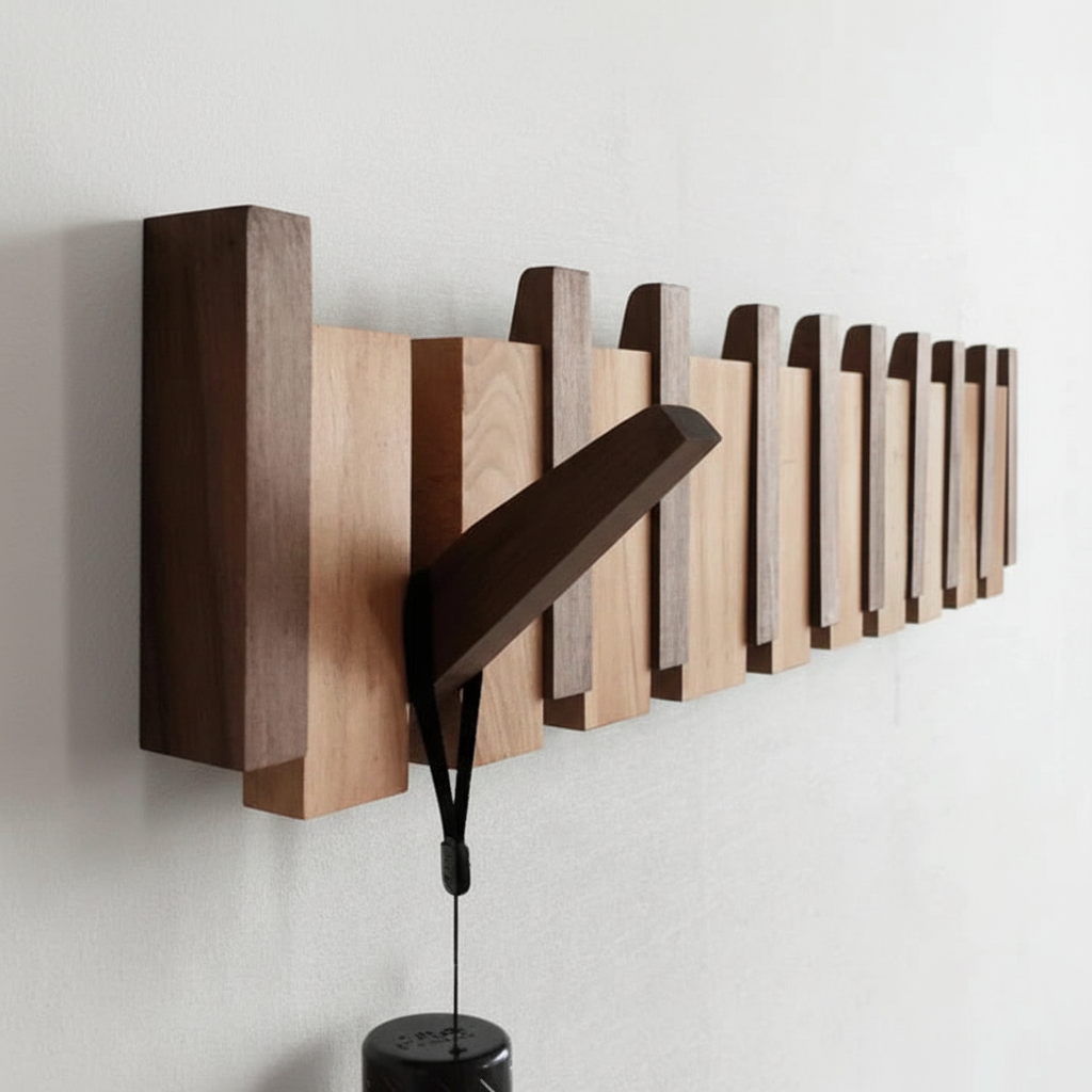 Appendiabiti in Legno per Ingresso - HarmonyHook