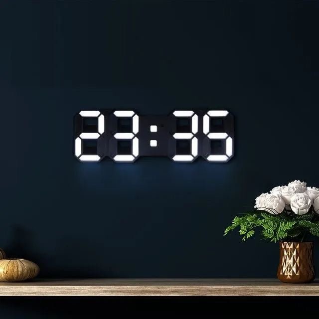 Orologio da Parete LED 3D ANFINITE Timora