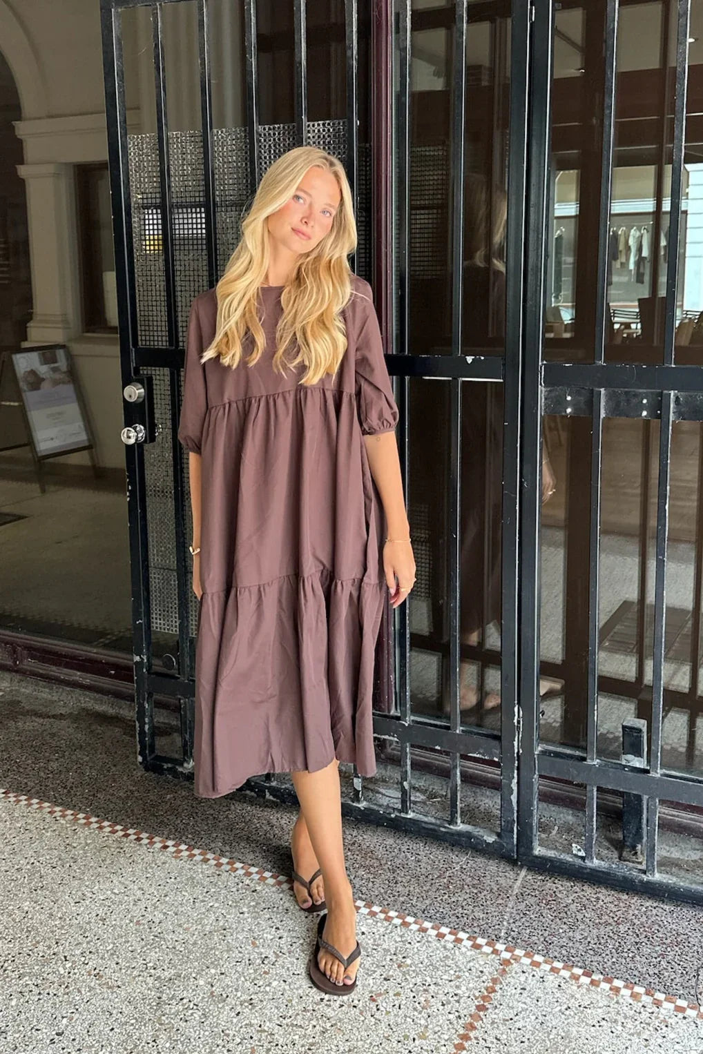 Abito Giornaliero Silhouette Ampia Comfort Stile