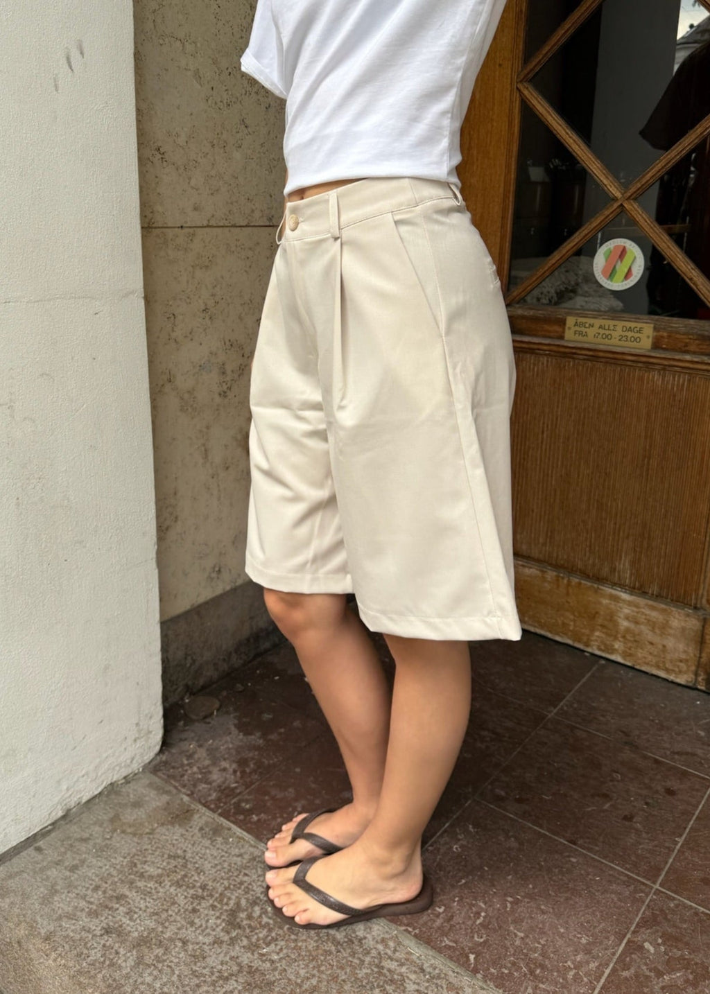 ANFINITE Bermuda Shorts i Habitstil