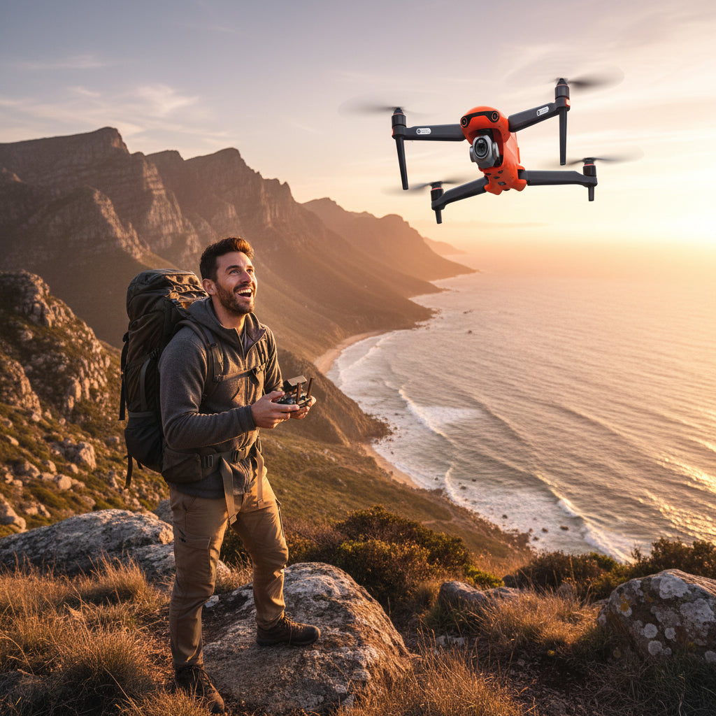 Drone 4K – Design Stabile a Lunga Distanza per Fotografia Aerea e Esplorazione