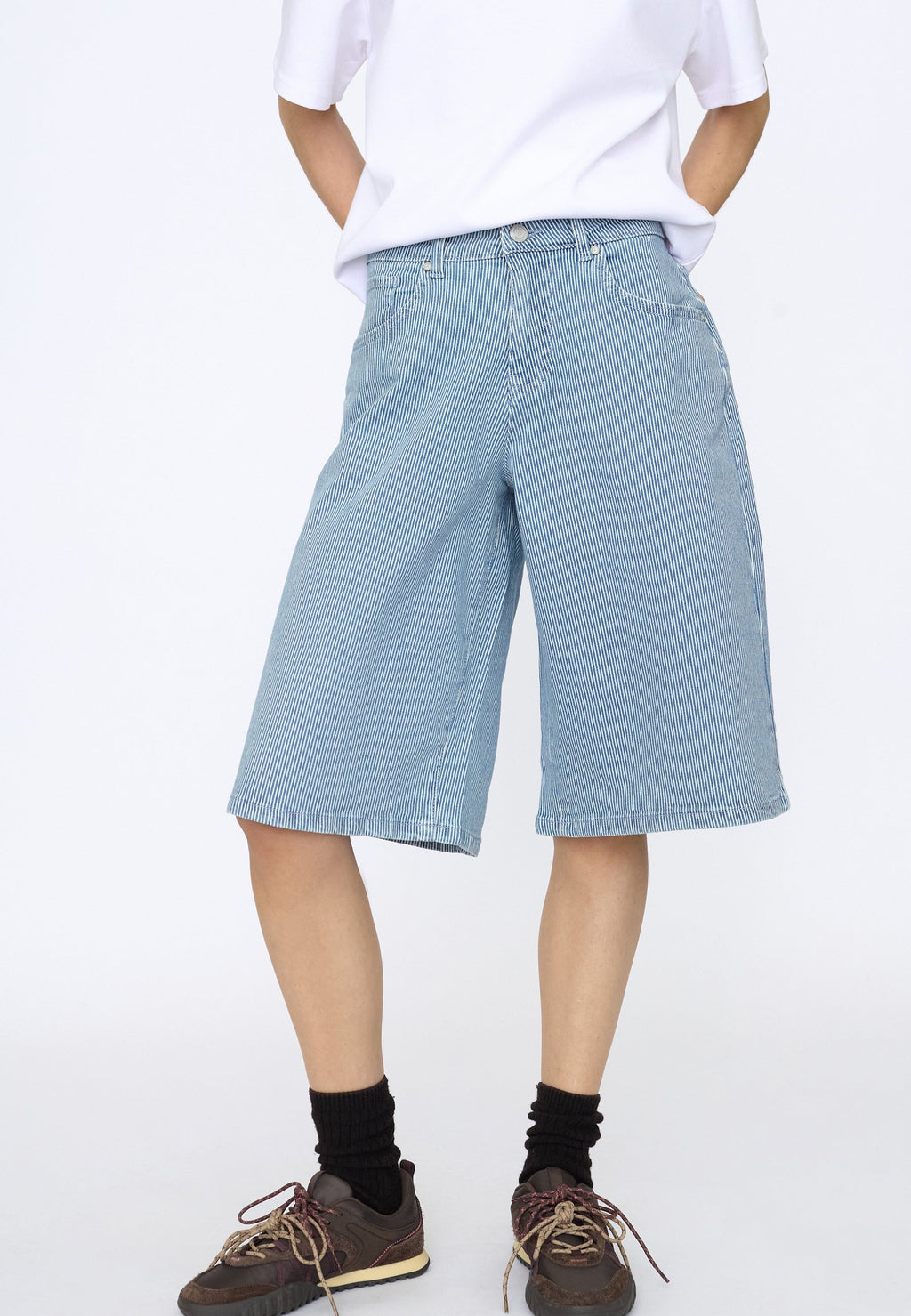 Ofira Denim Bermuda Shorts med Stretch