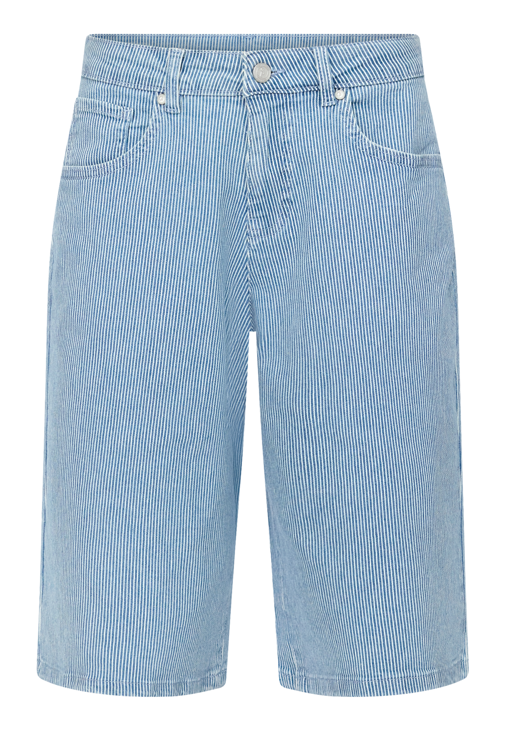 Ofira Denim Bermuda Shorts med Stretch