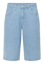 Ofira Denim Bermuda Shorts med Stretch