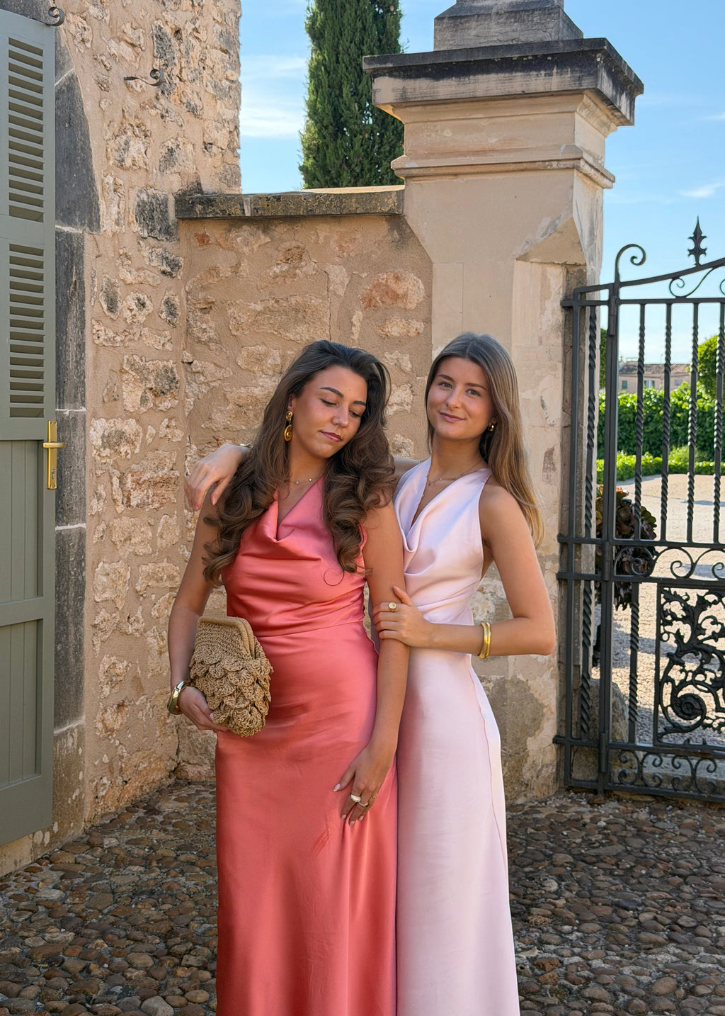 Tanja Clutch med Guldkæde