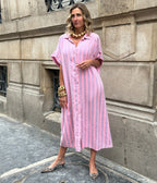 Abito Camicia Marocco ROSA