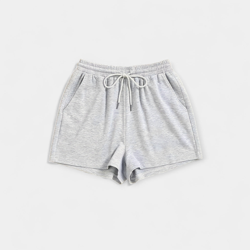 Ida Blonde Shorts med Let Pasform og Feminin Silhuet