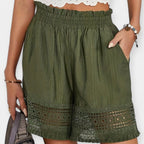 Shorts Ida Biondi con Vestibilità Larga e Silhouette Femminile