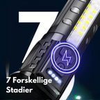 OutdoorHaven Militær Lommelygte - 5000 Lumen