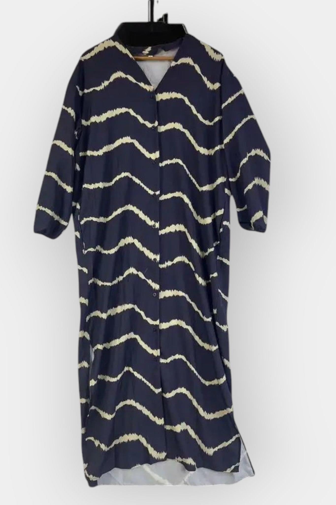 Boheme Kjole Dame Løs Silhuet Elegant Stil  Bohemisk elegance med tidløs udstråling!