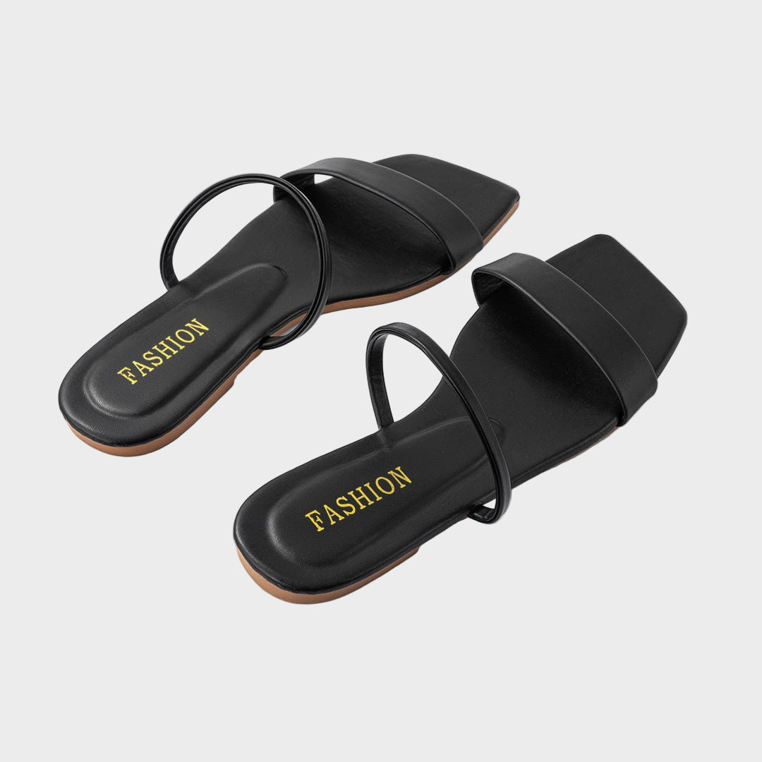 Inger Sandali con Punta Quadrata e Suola Confortevole