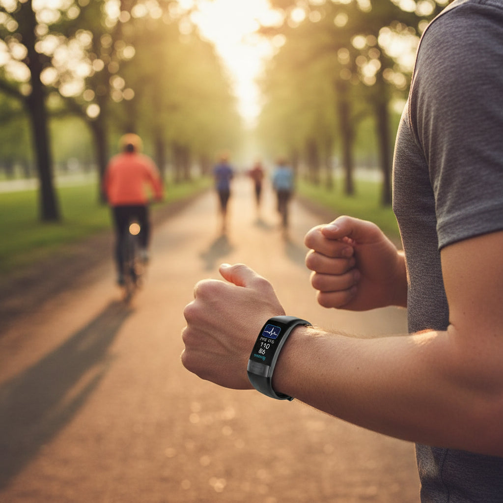 Braccialetto Intelligente per Salute e Attività – Monitoraggio del Benessere Quotidiano con Tracciamento Intuitivo