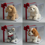 Interaktiv AI-Drevet Robot Hundelegetøj | Realistisk Gøen & Gå-funktion | Livagtig Legeselskab til Børn