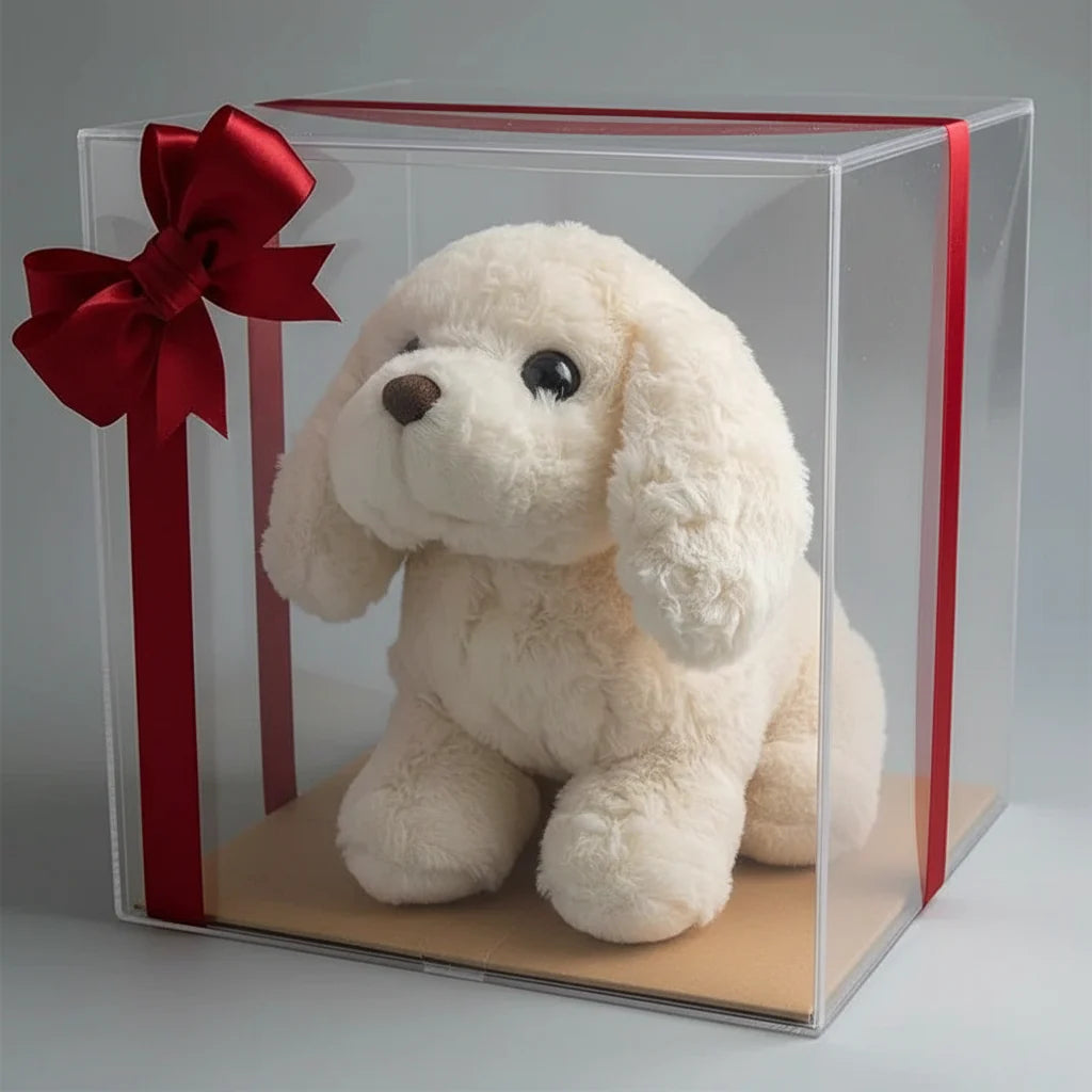 Interaktiv AI-Drevet Robot Hundelegetøj | Realistisk Gøen & Gå-funktion | Livagtig Legeselskab til Børn