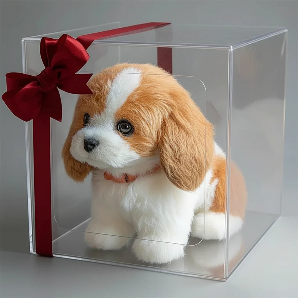 Interaktiv AI-Drevet Robot Hundelegetøj | Realistisk Gøen & Gå-funktion | Livagtig Legeselskab til Børn