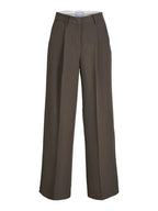 Pantaloni da Donna a Vita Alta con Gamba Larga Stile Elegante