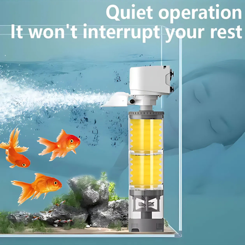 ANFINITE AquariumFilter Filtro per Acquario per Acqua Pulita e Cristallina