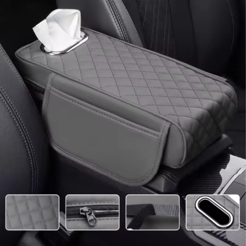 ANFINITE ArmrestCover Bil Armlænsbetræk med Memory Foam