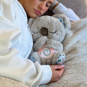 Animale di Peluche Rilassante con Luce e Suono per Bambini - Morbido e Sicuro