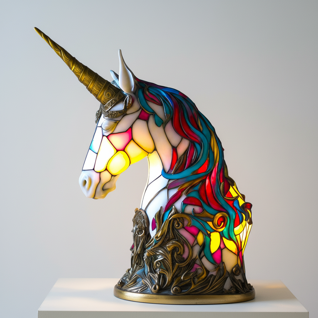 Kunstnerisk bordlampe – LightArt