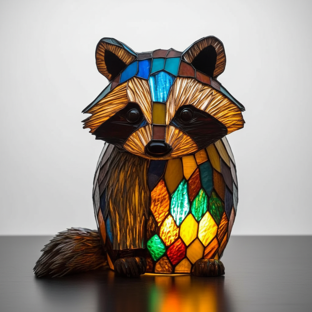 Kunstnerisk bordlampe – LightArt
