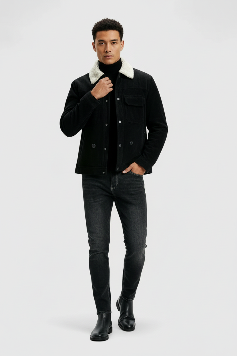 KAJ - Herrejakke med varm krave