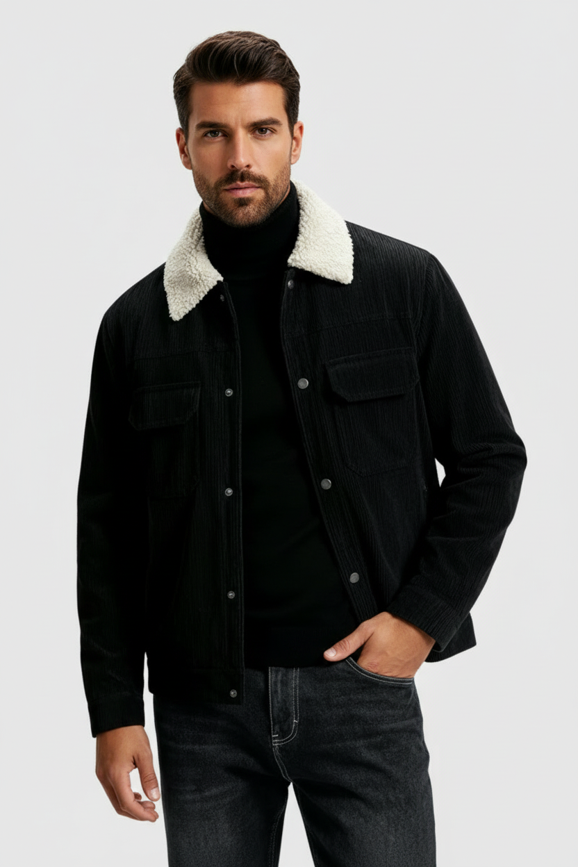 KAJ - Herrejakke med varm krave