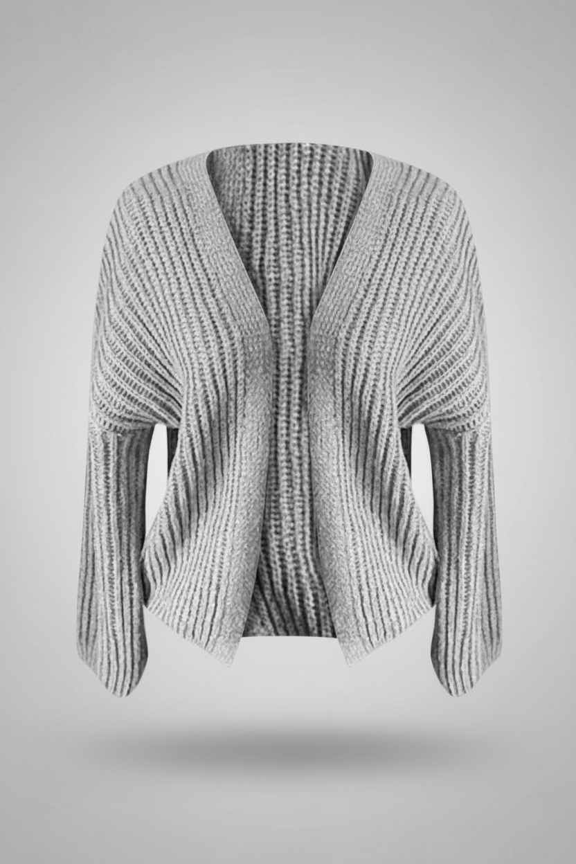 JULIA – Oversized strikket cardigan til kvinder