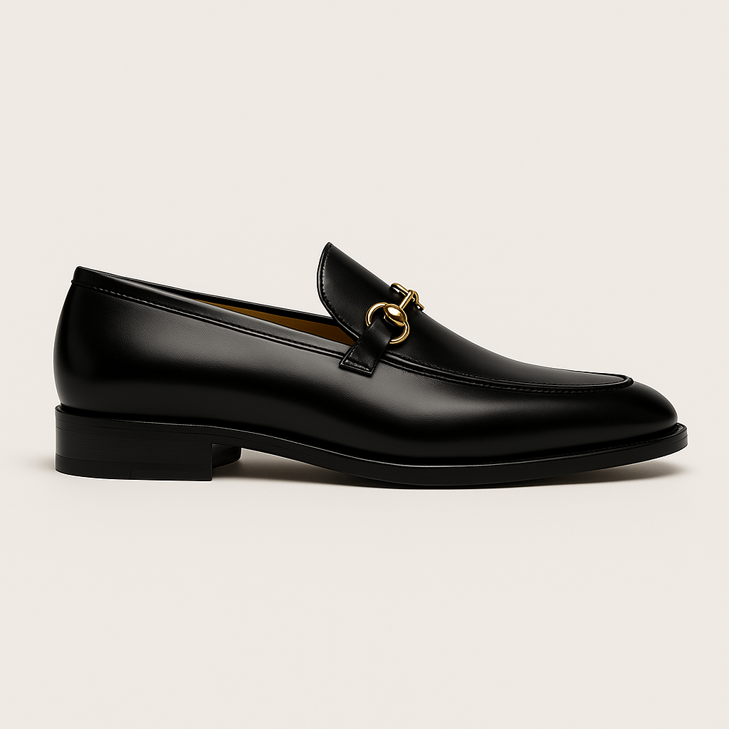 Mocassini da Uomo con Dettagli Metallici Elegante Silhouette Comfort