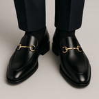 Mocassini da Uomo con Dettagli Metallici Elegante Silhouette Comfort