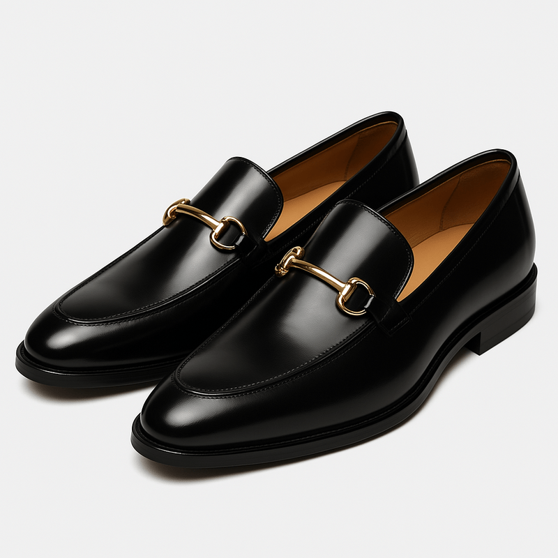 Herreloafers Metaldetalje Elegant Silhuet Komfort