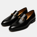 Herreloafers Metaldetalje Elegant Silhuet Komfort