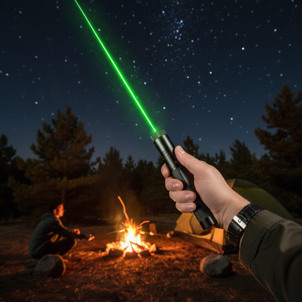 Præcisions Genopladeligt Laserværktøj – Justerbar Stråle til Langdistance Synlighed